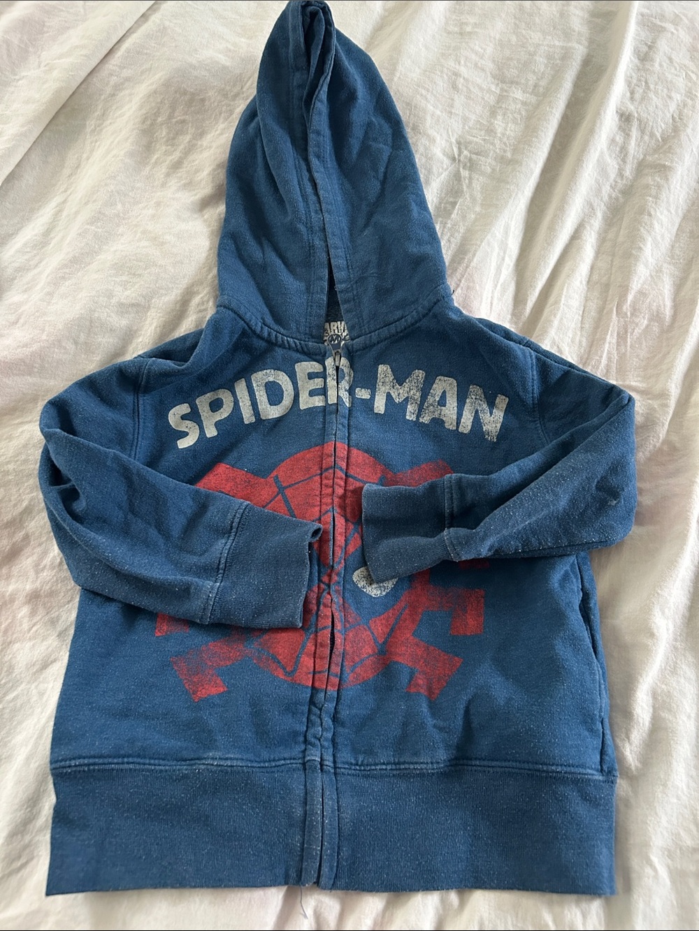 Marvel Spider-Man Blue & Red Kids Hoodie